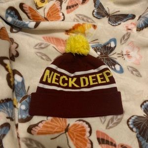 Neck Deep Pom Pom Beanie